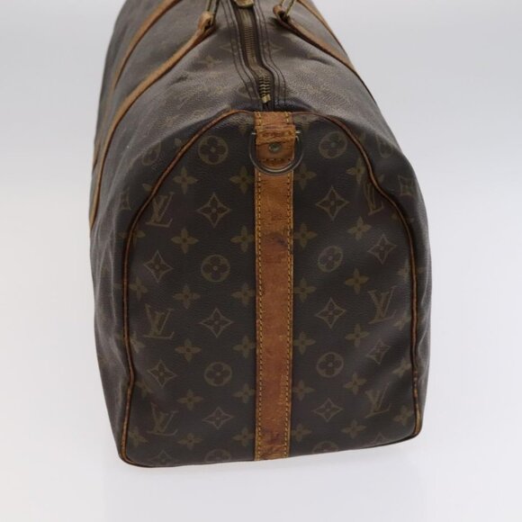 LOUIS VUITTON Monogram Keepall Bandouliere 50 Boston Bag M41416 LV Auth 113879 - Picture 5 of 16